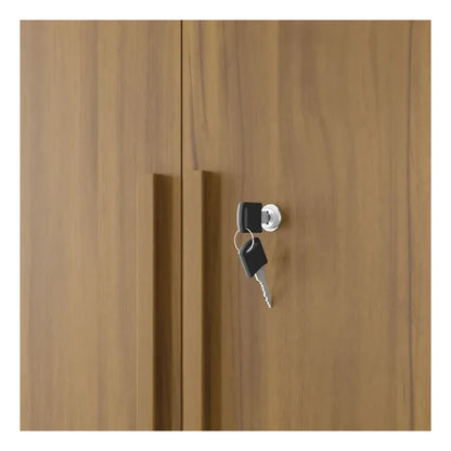 Kit 3 Peças 1 Mesa em L 2 Gavetas 3 Portas 2 Armários Espresso Móveis Freijó